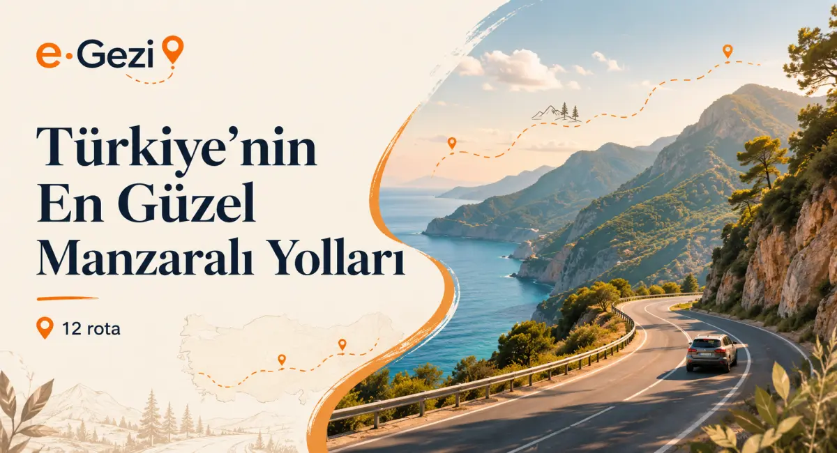 Türkiye’nin En Güzel Manzaralı Yolları: Arabayla Sürüşün Bile Tatil Olduğu 12 Rota
